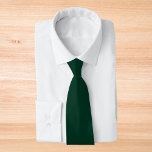 Dark Green Solid Color Tie<br><div class="desc">Dark Green Solid Color</div>
