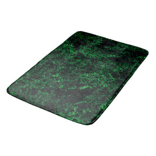 Dark green texture, destroyed or corroded sponge bath mat