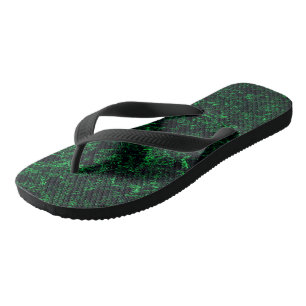 Dark green texture, destroyed or corroded sponge jandals