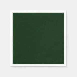 Dark green textured napkin