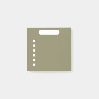 Dark Green To-Do List Post-it Notes
