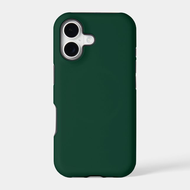 Dark Green Tough iPhone 17 Case (Back)