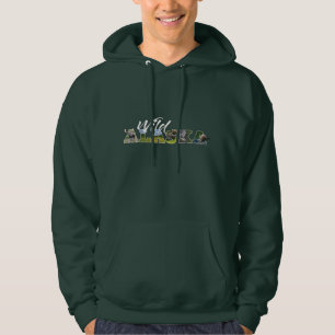 Dark Green Wild Alaska hoodie