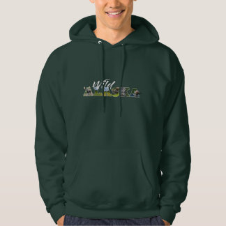 Dark Green Wild Alaska hoodie