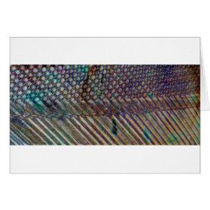 Dark Grey Abstract Art Card