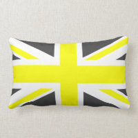 Dark Grey and Yellow Union Jack