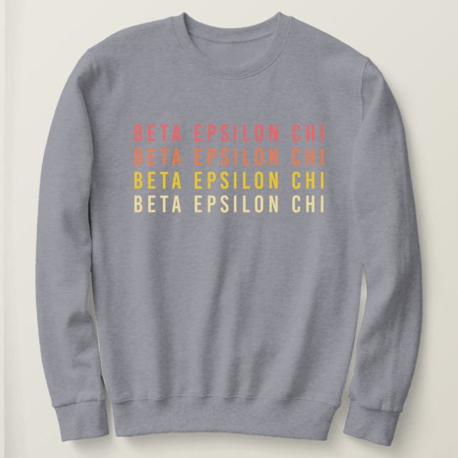 Dark grey bex sweatshirt (Design Front)