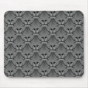 Dark Grey Classic Glam Mousepad