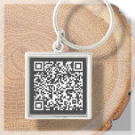 Dark Grey | Custom QR Code Scannable Keychain<br><div class="desc">Looking for a powerful marketing tool to enhance your business? Look no further than our QR code keychains! With the ability to create a QR code directly onto the keychain, you can easily direct your customers to your website, social media pages, or other online media platforms. These keychains make great...</div>