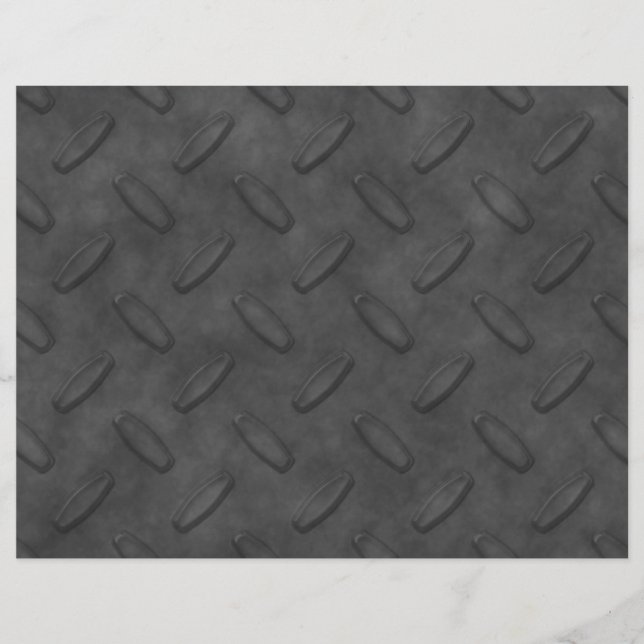 Dark Grey Diamond Plate Texture (Front)