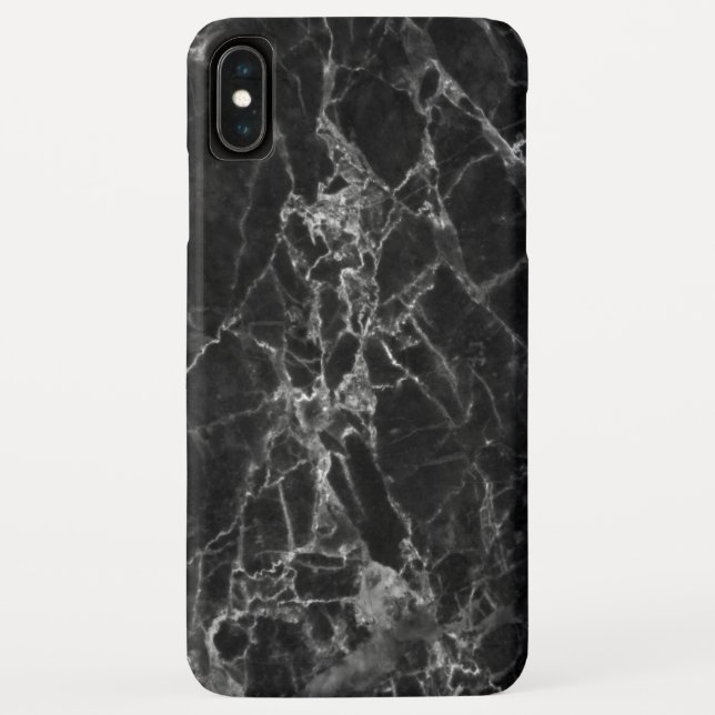 Dark Grey Marble Case-Mate iPhone Case (Back)