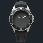 Dark Grey Mens Womens Luxurious Watch | Trendy<br><div class="desc">Set to Stun. This is an elegant timepiece with an adventurous side. Think black tie meets block party. The face pops with depth and detail and you don't have to worry about it not being able to hang in the real world. This timepiece will set you apart from the rest....</div>