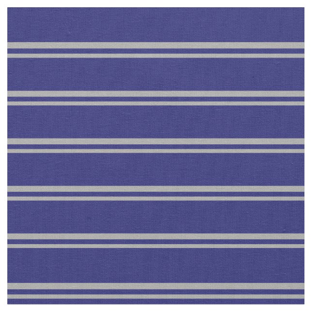 Dark Grey & Midnight Blue Pattern Fabric (Close Up)