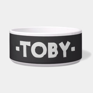 Dark Grey Pet Bowl