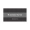 Dark & Grey Professional Business Card