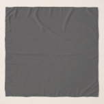 Dark Grey Scarf<br><div class="desc">Dark Grey solid colour Chiffon Scarf by Gerson Ramos.</div>