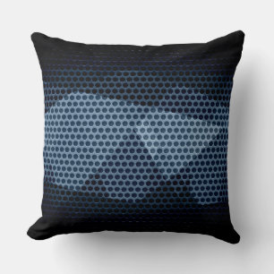 Dark Grey Stainless Steel Metal Hole Cushion