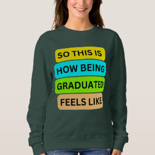 Dark Grey Sweater T-Shirt  SO_THIS_IS_HOW_BEING_GR