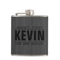 Dark Grey Wood Texture Best Man