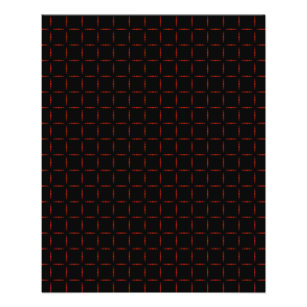 Dark Grid Background - Red Flyer