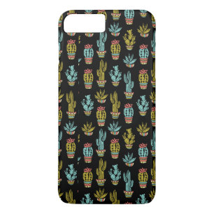 Dark Grunge Cactus Pattern Case-Mate iPhone Case