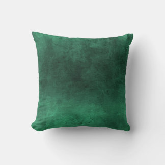 Dark Grunge - Green Cushion