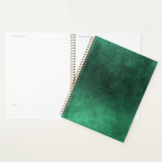 Dark Grunge - Green Planner (Display)