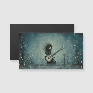 Dark Grunge Holiday Christmas Card