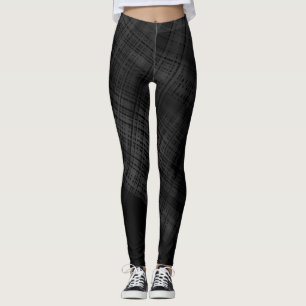 Dark Grunge Plaid Leggings