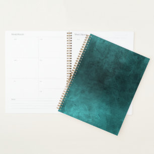 Dark Grunge - Teal Planner