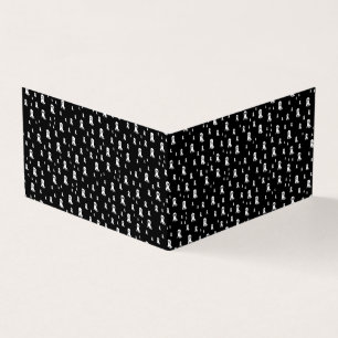 Dark Halloween Ghosts Business Card