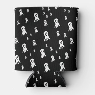 Dark Halloween Ghosts  Can Cooler