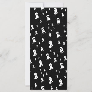Dark Halloween Ghosts  Card