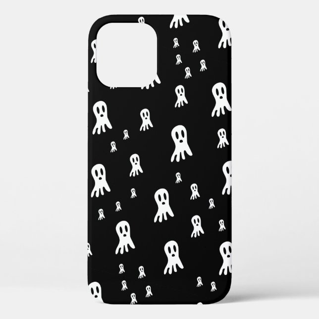 Dark Halloween Ghosts  Case-Mate iPhone Case (Back)