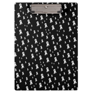 Dark Halloween Ghosts  Clipboard