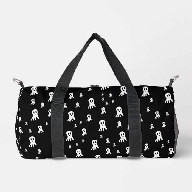 Dark Halloween Ghosts  Duffle Bag (Front)