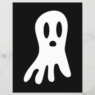 Dark Halloween Ghosts Flyer