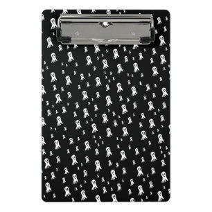 Dark Halloween Ghosts  Mini Clipboard