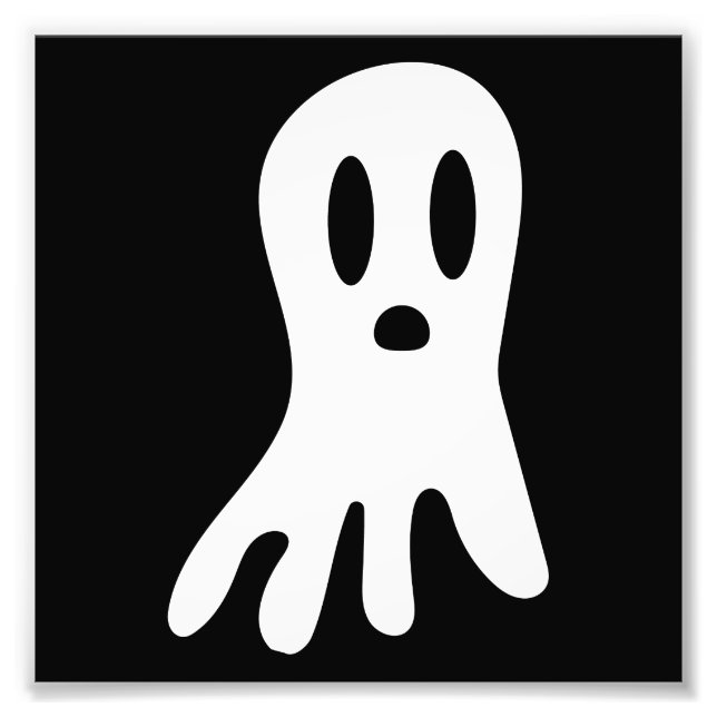 Dark Halloween Ghosts  Photo Print (Front)