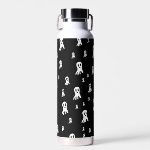 Dark Halloween Ghosts Water Bottle