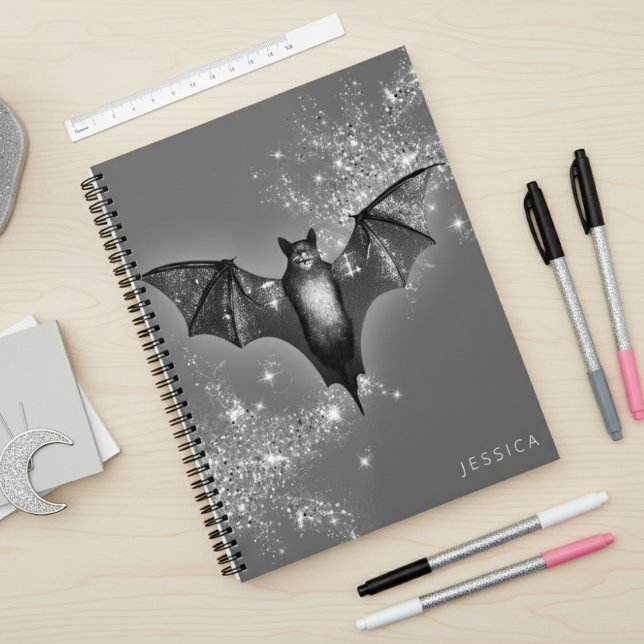 Dark Halloween Glam Bat & Diamonds Wedding Planner (Creator Uploaded)