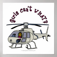 Dark Helicopter Pilot