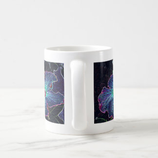 Dark Hibiscus Coffee Mug