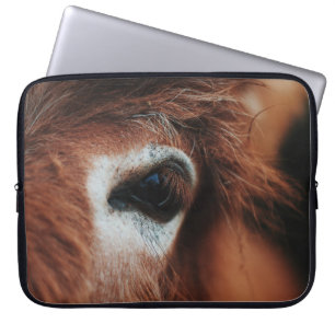 DARK HORSE EYE LAPTOP SLEEVE