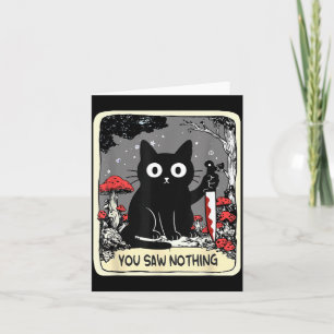 Dark Humour Cat Halloween Costume Tarot Card Men