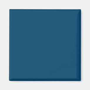 Dark Imperial Blue Cool Colour Design Magnet