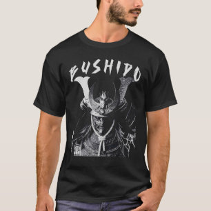 Dark Japanese Ghost Samurai Warrior Bushido Way Ae T-Shirt