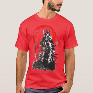 Dark Japanese Samurai Warrior Sword Martial Arts   T-Shirt