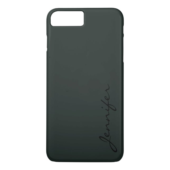 Dark jungle green colour background Case-Mate iPhone case (Back)