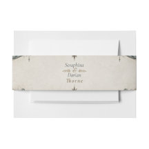 Dark Kingdom Gothic Fantasy Wedding Invitation